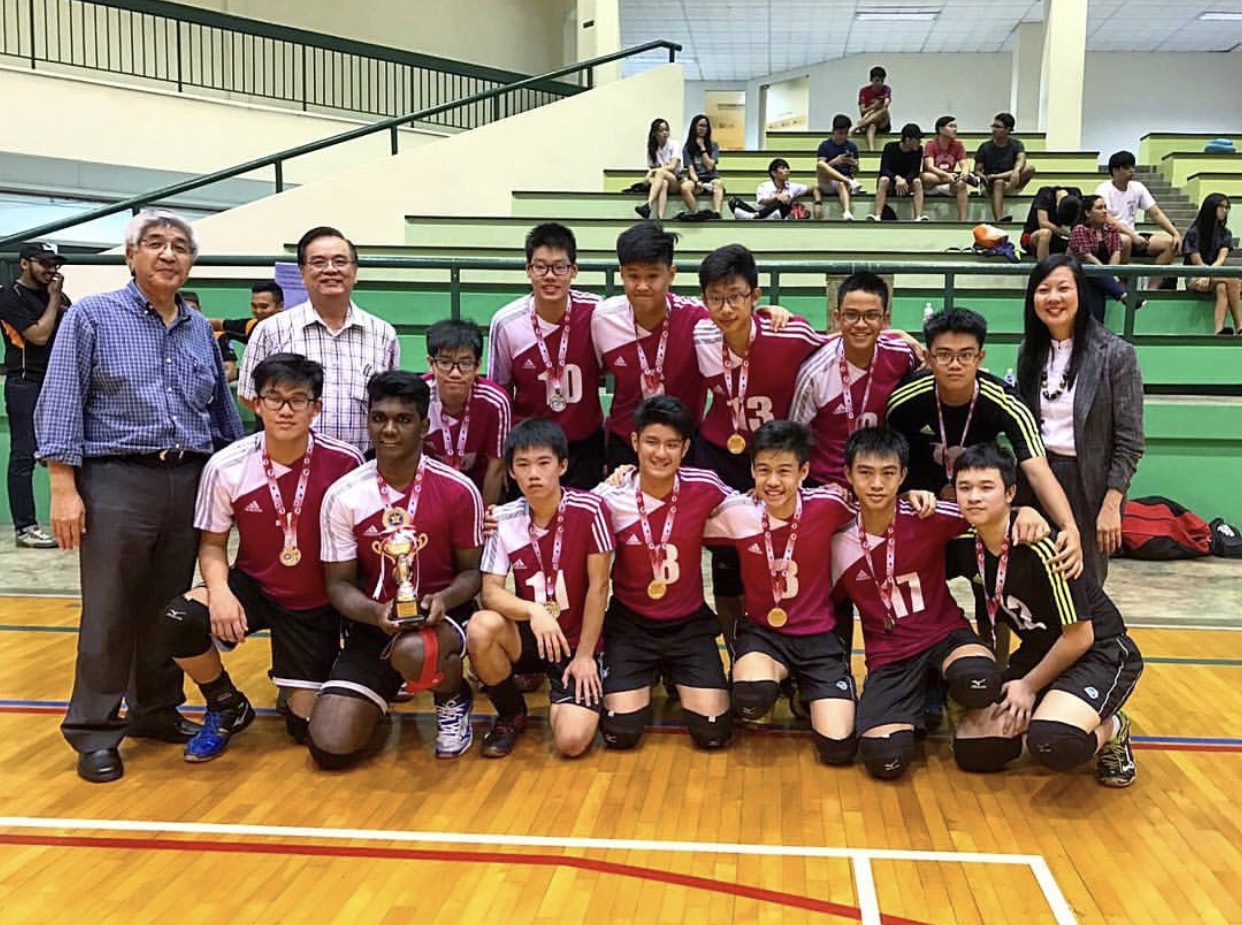 team picture in secondary 4